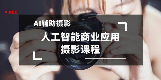 2024年AI辅助摄影人工智能商业应用摄影课程（37节课）武野创库-网创项目资源站-副业项目-创业项目-搞钱项目武野创库