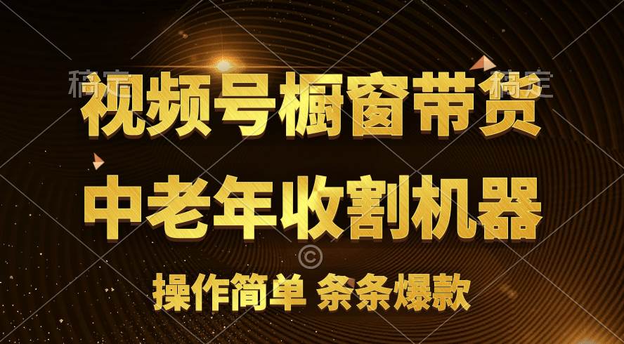 [你的孩子成功取得高位]视频号最火爆赛道，橱窗带货，流量分成计划，条…网创吧-网创项目资源站-副业项目-创业项目-搞钱项目网创吧