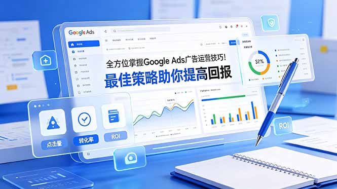 （19063期）全方位掌握 Google Ads 广告运营技巧！最佳策略助你提高回报【原创双语字幕】武野创库-网创项目资源站-副业项目-创业项目-搞钱项目野创库