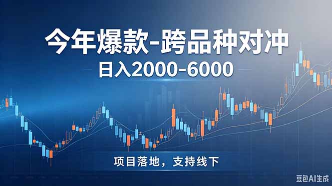 （19143期）跨品种最新对冲震撼首发！日收益2000-6000+，项目绿色长久，安全稳健，合规靠谱，可批量放大武野创库-网创项目资源站-副业项目-创业项目-搞钱项目野创库