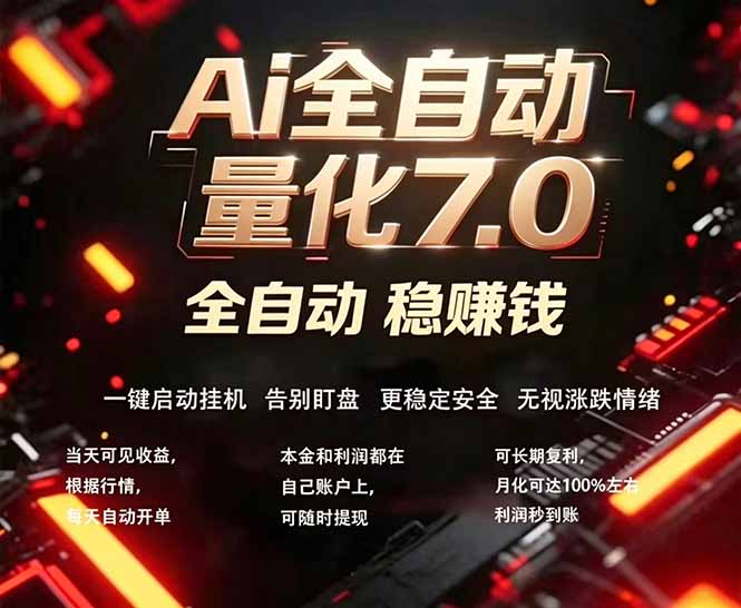 （19420期）EA黄金量化7.0 ，24小时全自动挣美金，小白轻松操作，日入1000+武野创库-网创项目资源站-副业项目-创业项目-搞钱项目野创库