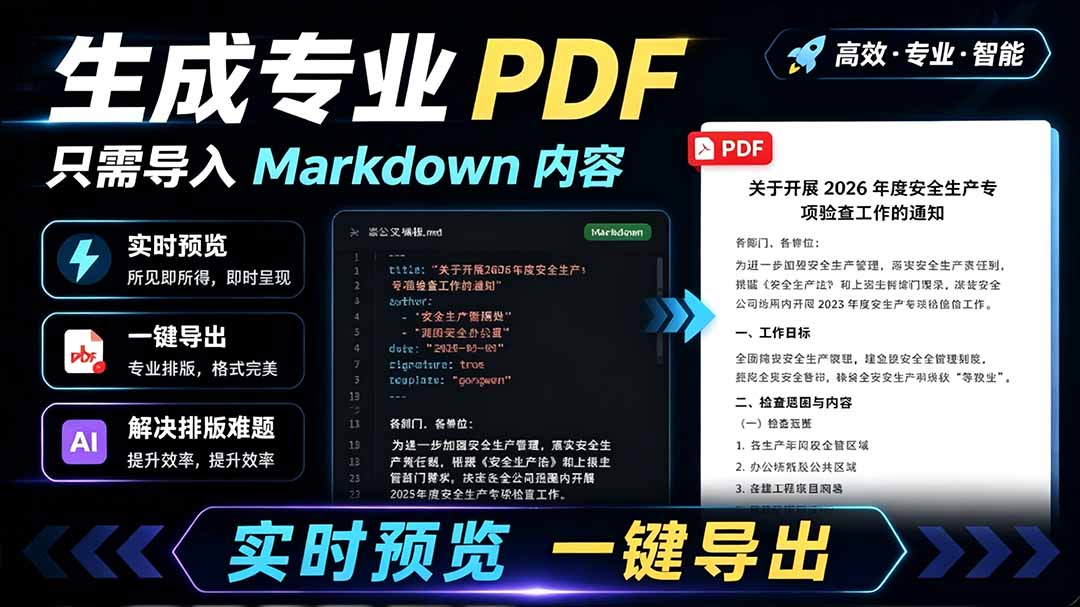 （19224期）只需导入 Markdown 内容，实时预览一键导出专业 PDF！轻松解决AI生成内容排版问题 Presto武野创库-网创项目资源站-副业项目-创业项目-搞钱项目野创库