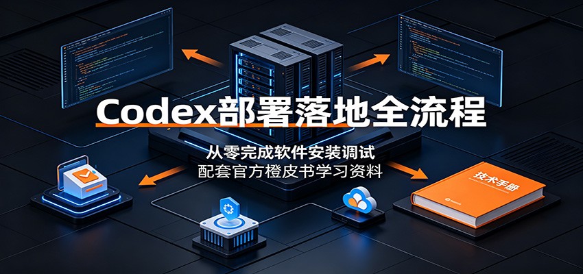 Codex部署落地全流程：从零完成软件安装调试，配套官方橙皮书学习资料武野创库-网创项目资源站-副业项目-创业项目-搞钱项目野创库
