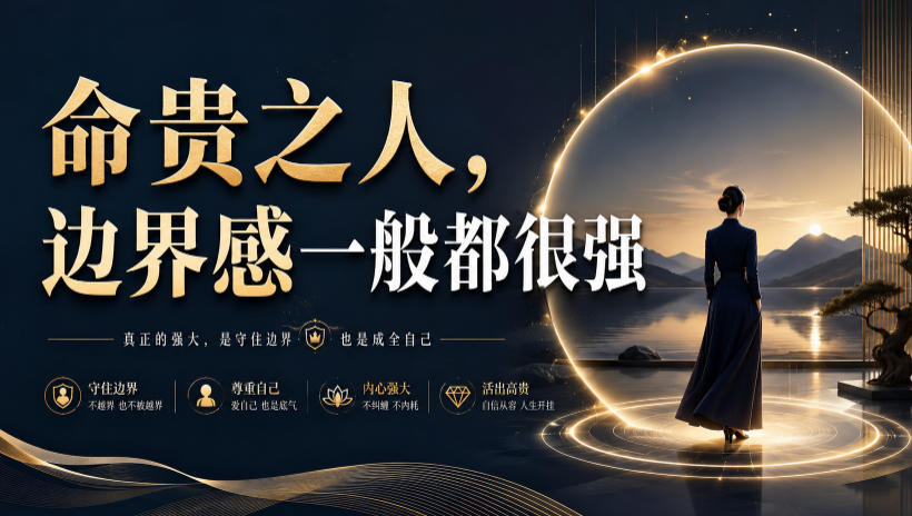 付费文章：命贵之人，边界感一般都很强武野创库-网创项目资源站-副业项目-创业项目-搞钱项目野创库