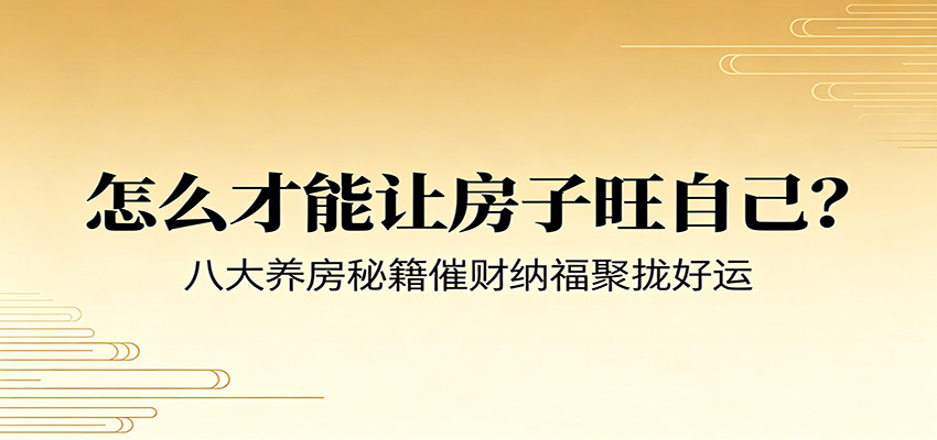 付费文章《怎么才能让房子旺自己？》八大养房秘籍催财纳福聚拢好运武野创库-网创项目资源站-副业项目-创业项目-搞钱项目野创库