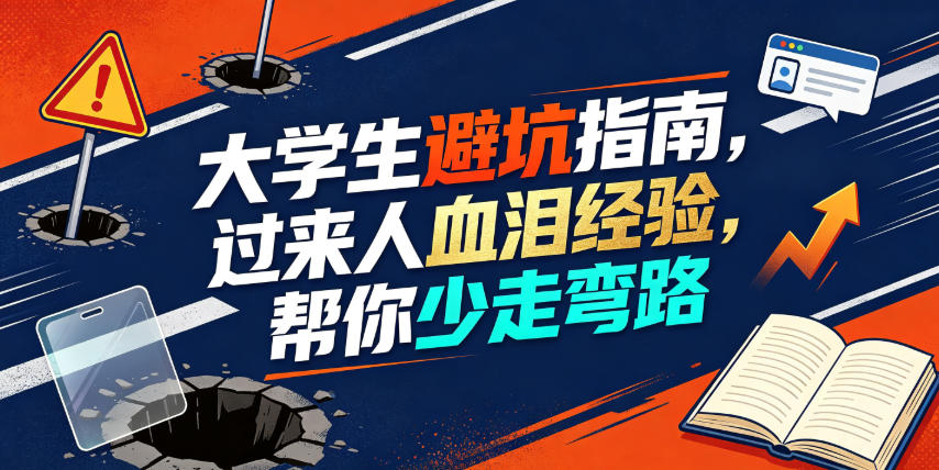 某公众号付费文章：大学生避坑指南，过来人血泪经验，帮你少走弯路武野创库-网创项目资源站-副业项目-创业项目-搞钱项目野创库