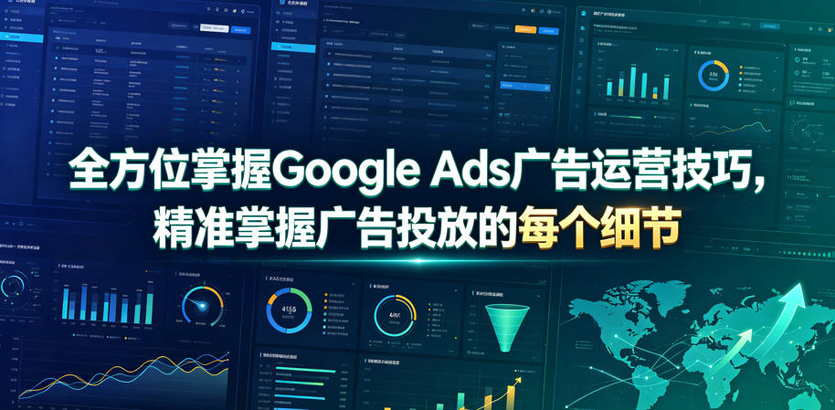 全方位掌握Google Ads广告运营技巧，精准掌握广告投放的每个细节【原创双语字幕】武野创库-网创项目资源站-副业项目-创业项目-搞钱项目野创库
