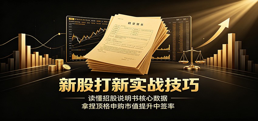 新股打新实战技巧：读懂招股说明书核心数据，拿捏顶格申购市值提升中签率武野创库-网创项目资源站-副业项目-创业项目-搞钱项目野创库