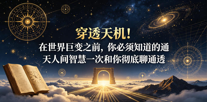 付费文章：穿透天机！在世界巨变之前，你必须知道的通天人间智慧一次和你彻底聊通透武野创库-网创项目资源站-副业项目-创业项目-搞钱项目野创库